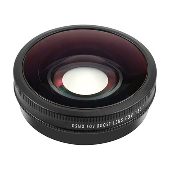 KRTYDBFZ High Clear Wide Angle Lens For Action 6 Camera Fov Boost Lens Expands View To 185Degrees Scratch Resistant Surfaces