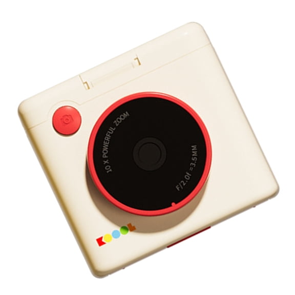 KRTYDBFZ Kids Friendly Print Camera With 90Min Video Recording And Sticker Paper Rolls
