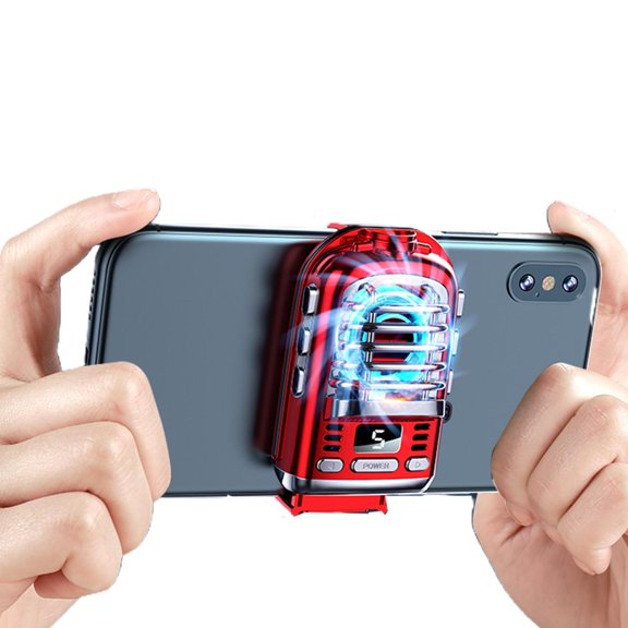 KRTYDBFZ Mobile Phone Cooling 10W Mobile Phone Radiator with Screen Display for Chases
