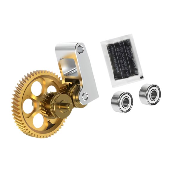 KRTYDBFZ Optimized Steel Extruder Gear Boosts 3D Printing Efficiency And Reduces resistance