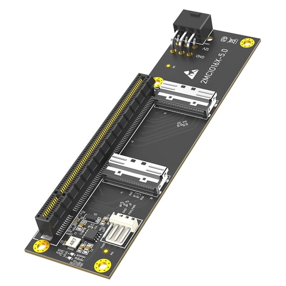 KRTYDBFZ PCIe 5.0 X16 to 8I Double Extender Risers Board Gpu Expansion Card Expansion