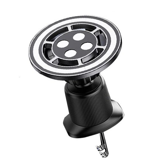 KRTYDBFZ Rotating Automotive Phone Mount with Reinforced Metal Clip Compatible 4-7" Mobile Phones