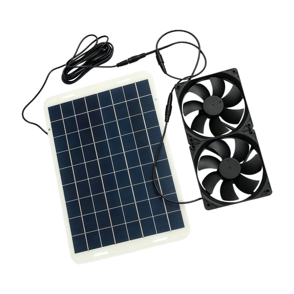 KRTYDBFZ Solar Panel And Cooling Fan Durability 50000Hrs Life For Heat Dissipation Needs