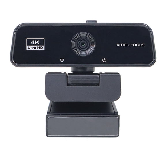 KRTYDBFZ UHD 4K USB Webcam With 360 Degree Rotatable Base Perfect For Live Streaming