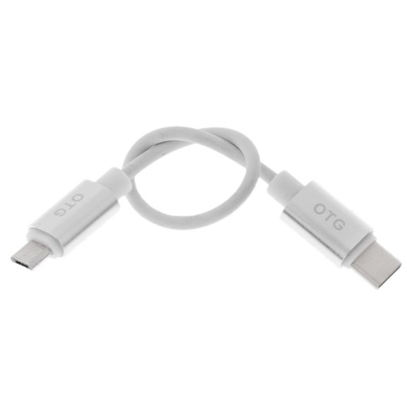 KRTYDBFZ USB 3.1 Type C Male To Micro USB Male Adapter Cable Support Power Charging and Data Transfer Lightweight Portable