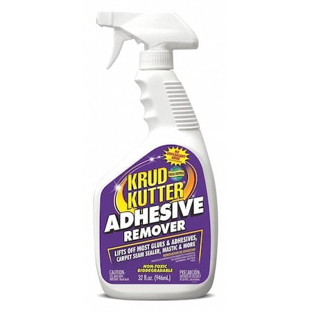 Krud Kutter Adhesive Remover,32 oz.,Spray Bottle AR324