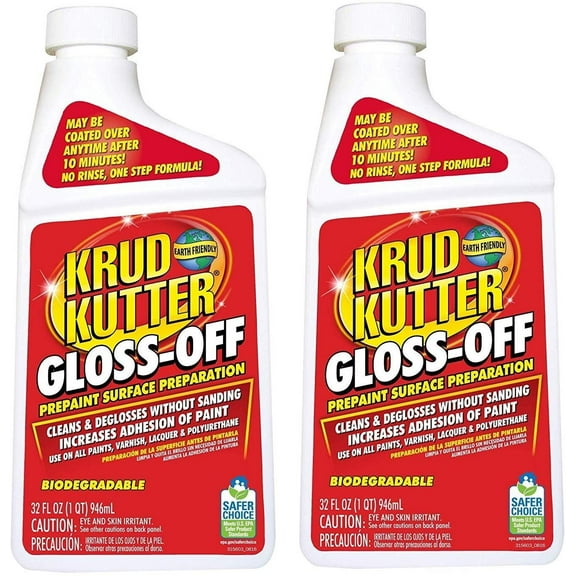 KRUD KUTTER GO32 Gloss-Off Prepaint Surface Preparation, 32-Ounce wo ack