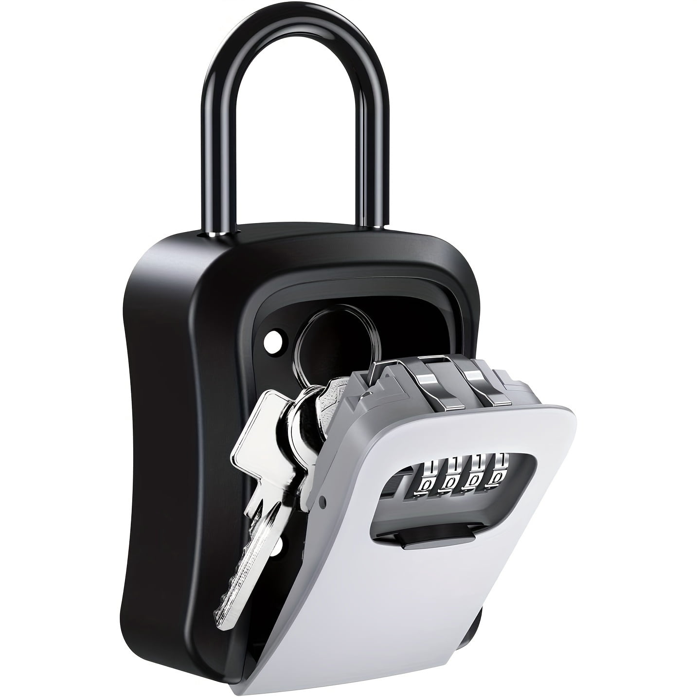 KRUEM FDGHYTBF Weatherproof Digital Key Safe Box - Advanced 4-digit ...