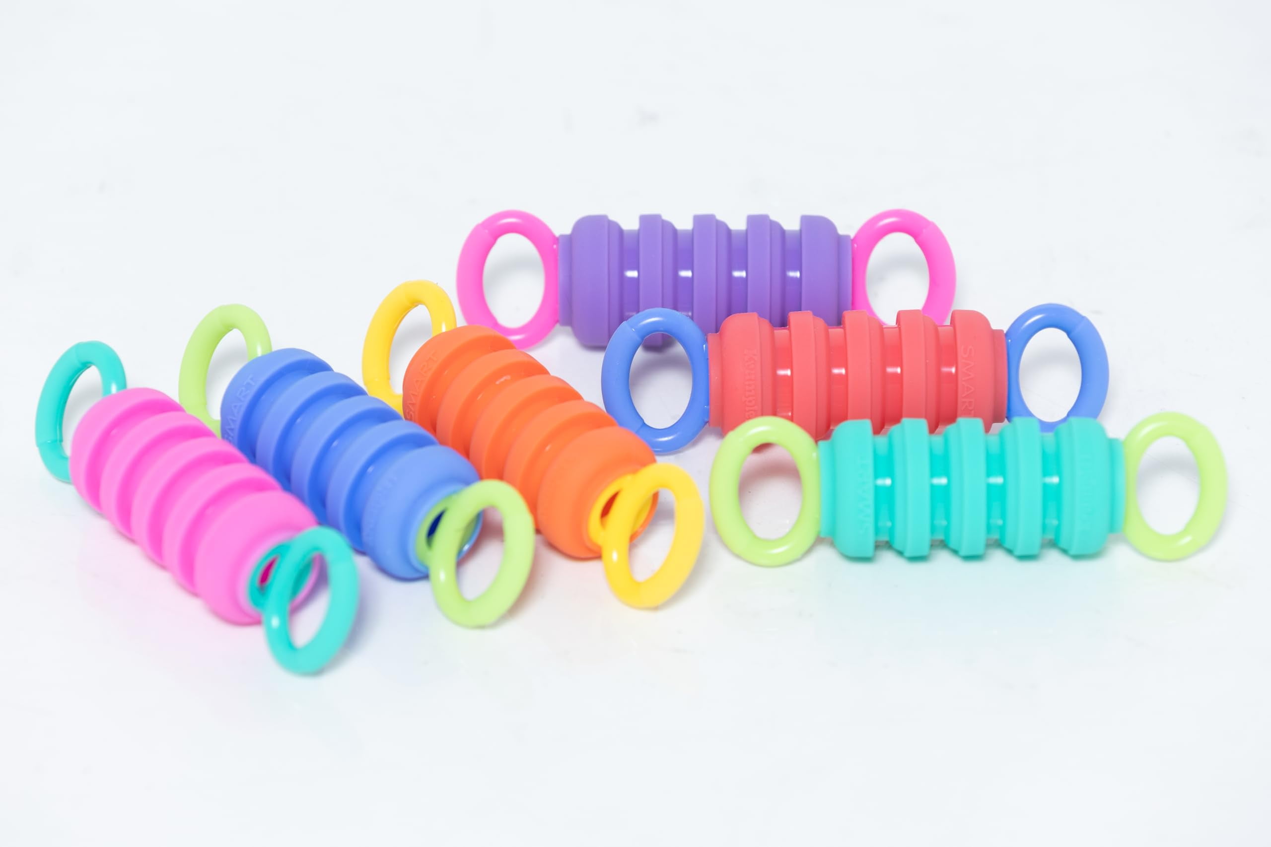 KRUMPLES Fidget Pullys 6-Pack - On-The-Go Fidget Fun