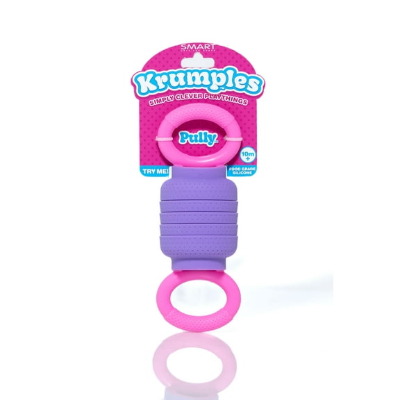 KRUMPLES Pully Purple - Ridiculously Fun Fidget Playthings for All Ages Made from Food Grade Silicone!
