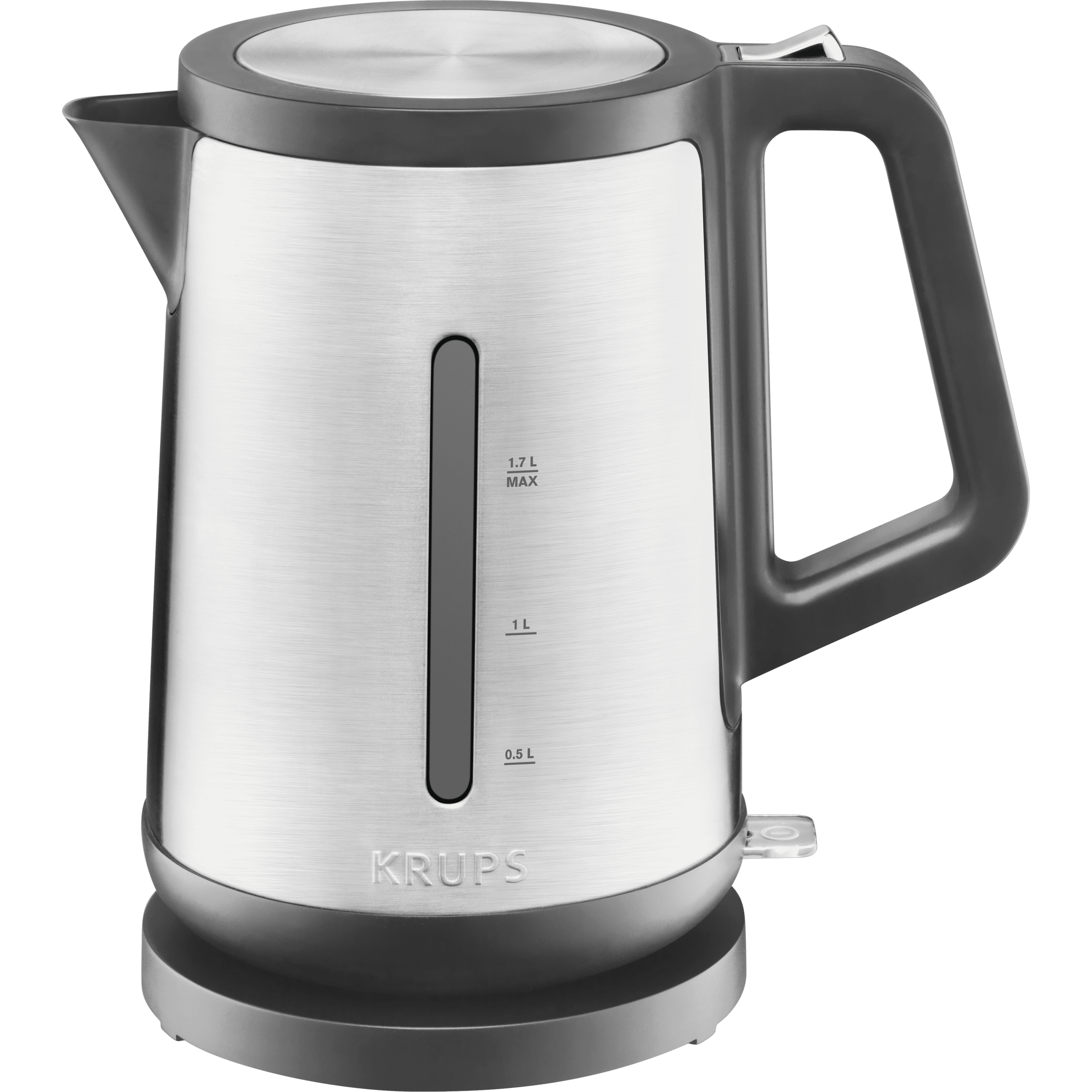 Krups Glass Electric Kettle 1.7 Liter LED Indicator, Anti Scale Filter, 1500 Watts Digital Control, Double Wall, Fast Boiling, Auto Off