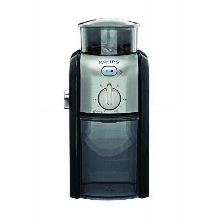 New KRUPS Precision Grinder 12C Flat Burr Coffee Drip/espresso