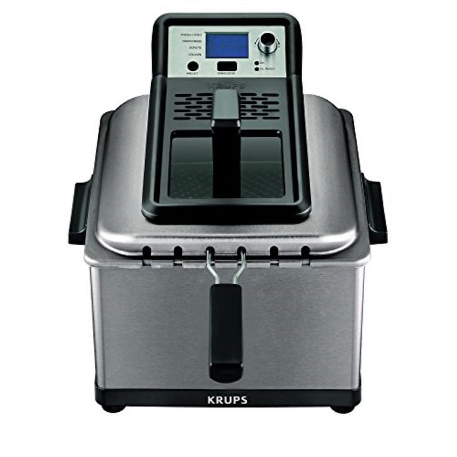 KRUPS KJ502D51 Professional Brushed Stainless Steel Triple Basket Deep