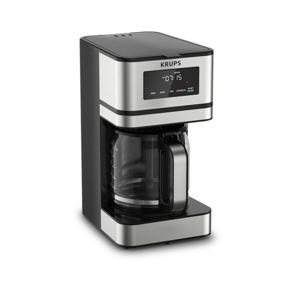 Krups Simply Brew Drip Coffee Maker, 12 Cups, KM208D50