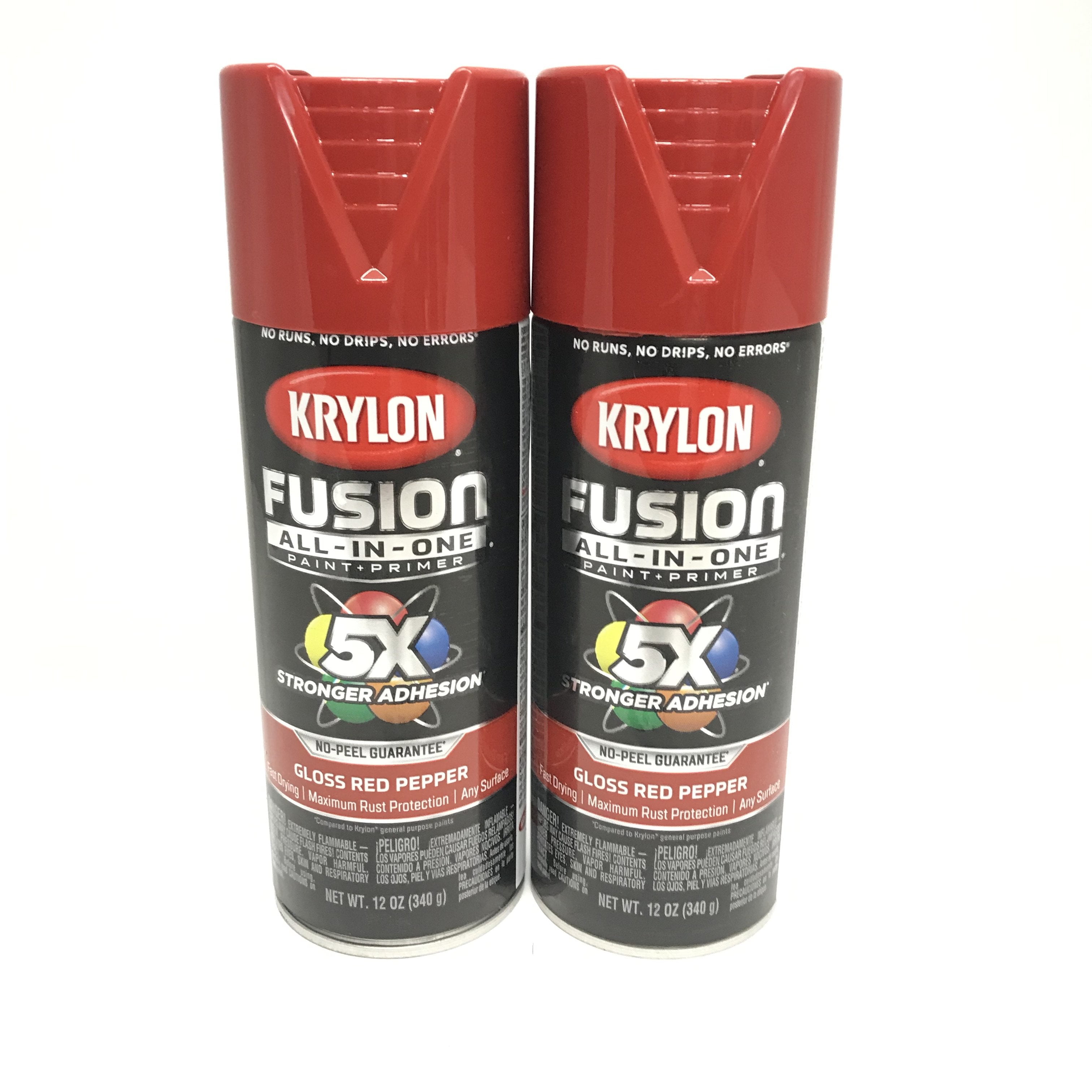 Krylon Fusion All-In-One Gloss Hot Pink Paint+Primer Spray Paint 12 oz