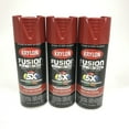 thumbnail image 1 of KRYLON 2720-3 PACK Gloss Red Pepper All-In-One Fusion Paint & Primer - No-Peel - 12 oz Aerosol, 1 of 3