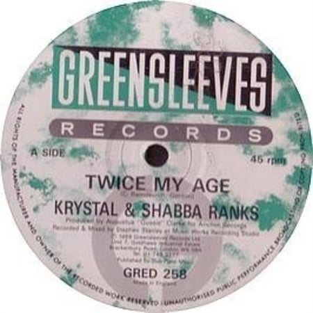 KRYSTAL / RANKS,SHABBA - Twice My Age - Vinyl