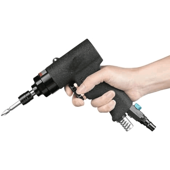 KS-5H Pneumatic Screwdriver, 1/4" Impact Air Screw Driver with CW and CCW Switch, 11000rpm, 80N.m Torque, Industrial Grade Adjustable Speed Screw Driver Tool$$Tools & Hardware Other