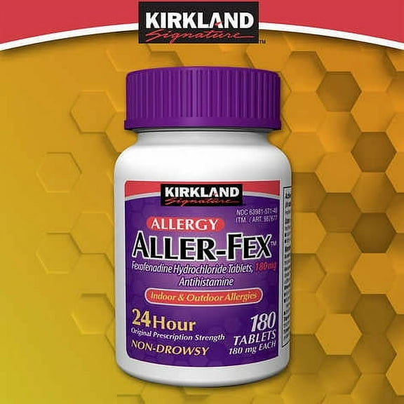 KS Aller-Fex 180 mg., 180 Tablets (PACK OF 2)
