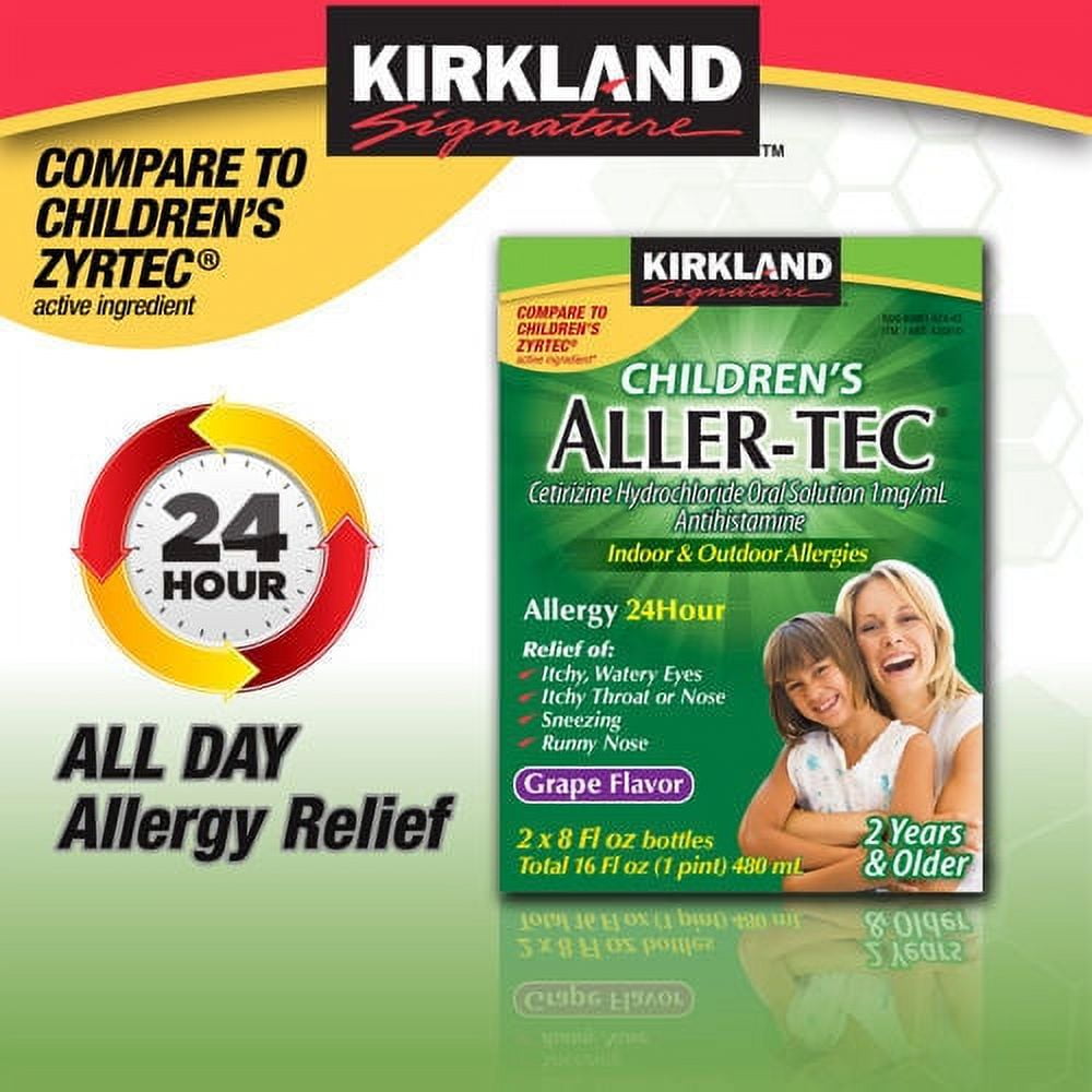KS Children's AllerTec Cetirazine Hydrochloride Oral Solution 16oc