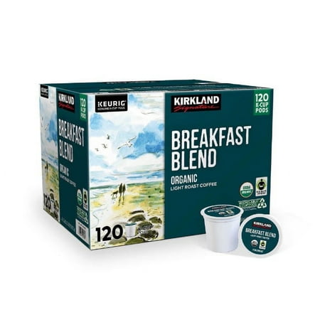 KS Coffee Breakfast Blend K-Cup Pod, 120-count
