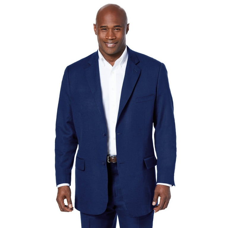 Linen Mens Big And Tall Navy Blue Blazer Men's Big Tall Linen