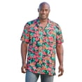 thumbnail image 1 of Men's Big & Tall Tropical Rayon Short-Sleeve Shirt, 1 of 5