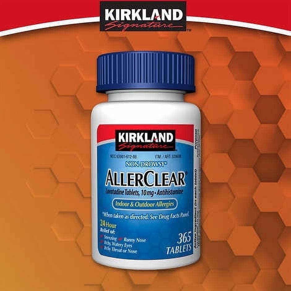KS Non Drowsy AllerClear - 365 Tablets