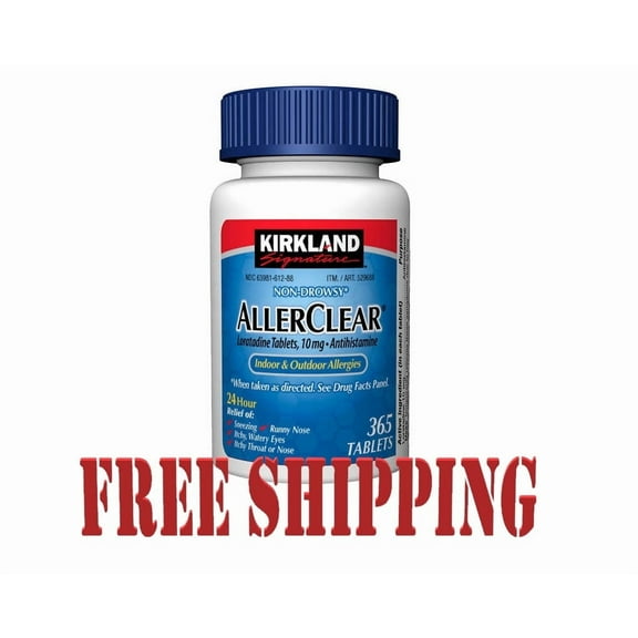 KS Non Drowsy AllerClear - 365 Tablets