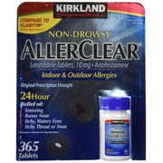 KS Non Drowsy AllerClear - 365 Tablets