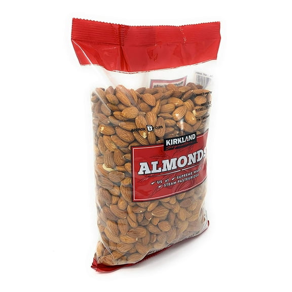 KS Supreme Whole Almonds, 3 lbs