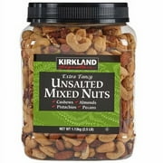 Kirkland Signature Extra Fancy Unsalted Mixed Nuts 2.5 (LB)