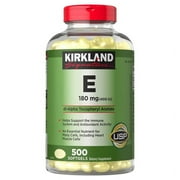 KS Vitamin E 180 mg - 500 Softgels