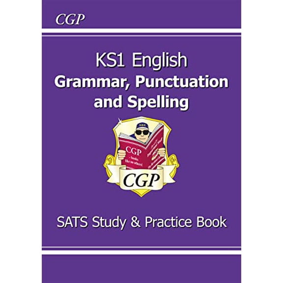 Pre-Owned KS1 English SATS Grammar, Punctuation & Spelling Study & Practice Book (CGP KS1 SATS) Paperback