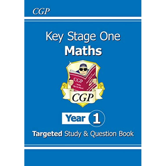 Pre-Owned KS1 Maths Year 1 Targeted Study & Question Book (CGP Year 1 Maths) Paperback