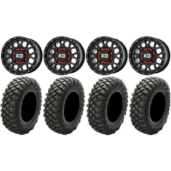 KS135 Grenade 14" Wheels 32" Crawler XG Tires Polaris RZR XP 1000 / PRO XP / Ranger XP 900/1000