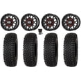 thumbnail image 1 of KS135 Grenade 14" Wheels Black 28" Roctane ST Tires Polaris RZR XP 1000 / PRO XP / Ranger XP 900/1000, 1 of 4