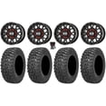 thumbnail image 1 of KS135 Grenade Black 15" Wheels 30" Trail Saw 2.0 Tires Can-Am Maverick X3 / Honda Pioneer 1000 / Talon, 1 of 4