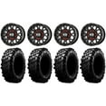 thumbnail image 1 of KS135 Grenade Black 15" Wheels 31" Carnivore Tires Sportsman RZR Ranger, 1 of 4