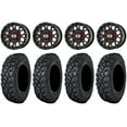 thumbnail image 1 of KS135 Grenade Black 15" Wheels 32" Klever X/T Tires Sportsman RZR Ranger, 1 of 4