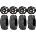 thumbnail image 1 of KS135 Grenade Black 15" Wheels 32" Rock-A-Billy Tires Sportsman RZR Ranger, 1 of 4