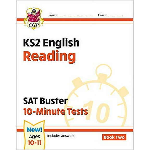 KS2 English SAT Buster 10-Minute Tests: Reading - Book 2 (for the 2024 t CGP Books (Paperback)
