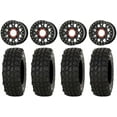 thumbnail image 1 of KS235 Grenade 15" Wheels Black 32" XComp ATR Tires Sportsman RZR Ranger, 1 of 4