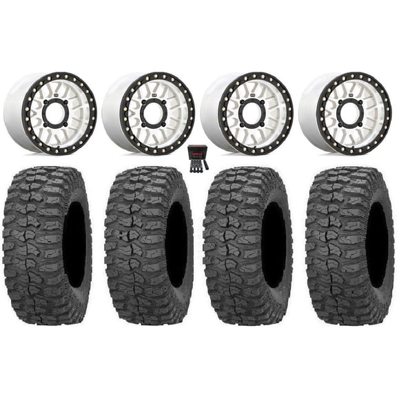 KS235 Grenade Bdlk 14" Wheels Mh +10mm 30" Rock-A-Billy Tires Can-Am Commander Maverick Renegade Outlander Defender