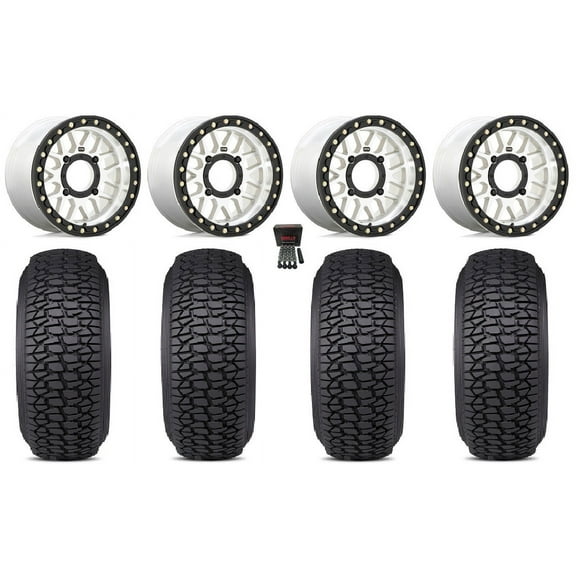 KS235 Grenade Bdlk 15" Wheels Mh +38mm 32" Regulator 2 Tires KawasakiMuleProFXT