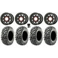 thumbnail image 1 of KS235 Grenade Beadlock 14" Wheels 30" Carnivore R/T Tires Can-Am Commander Maverick Renegade Outlander Defender, 1 of 4