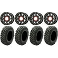 thumbnail image 1 of KS235 Grenade Beadlock 14" Wheels 30" Crawler XG Tires Kawasaki Mule Pro FXT, 1 of 4