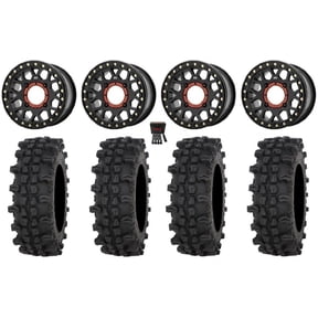 KS235 Grenade Beadlock 14" Wheels Bk 27" ACP Tires Polaris RZR XP 1000 / PRO XP / Ranger XP 900/1000
