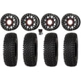 thumbnail image 1 of KS235 Grenade Beadlock 14" Wheels Bk 30" Roctane ST Tires Polaris RZR XP 1000 / PRO XP / Ranger XP 900/1000, 1 of 4