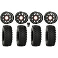 thumbnail image 1 of KS235 Grenade Beadlock 14" Wheels Black 32" ATX470 Tires Sportsman RZR Ranger, 1 of 4